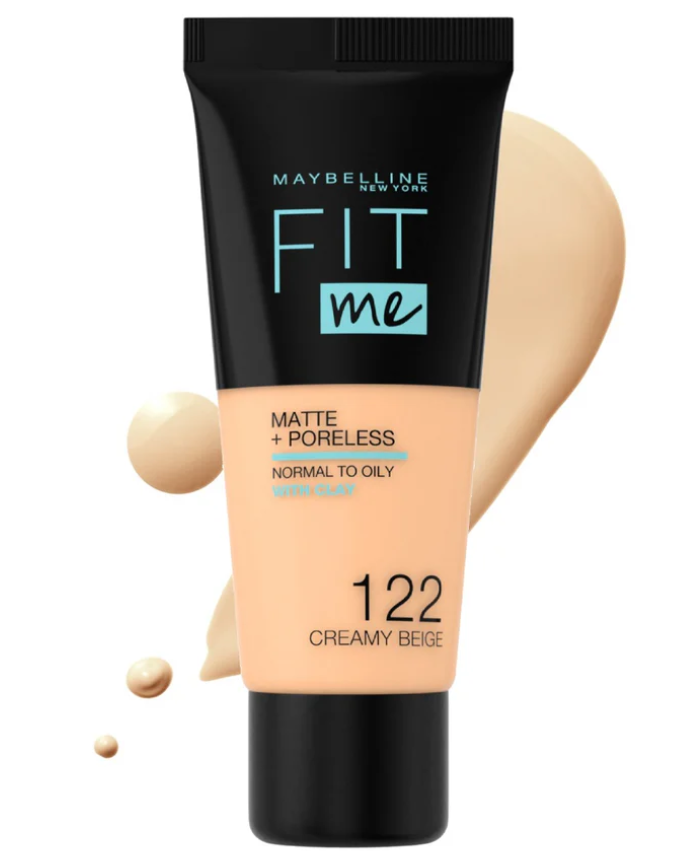 Maybelline Fit Me Matte + Poreless Foundation - 122