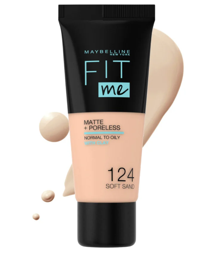 Maybelline Fit Me Matte + Poreless Foundation - 124