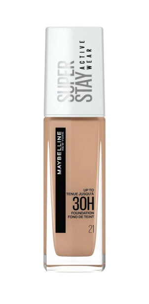 Maybelline SuperStay Full Coverage Liquid Foundation - 21 Nude beige