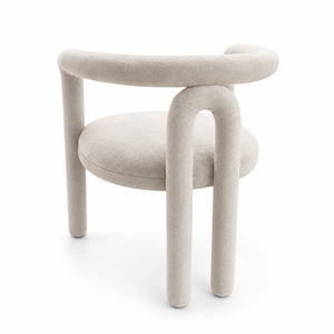 Modern Curved Back Salon Chair