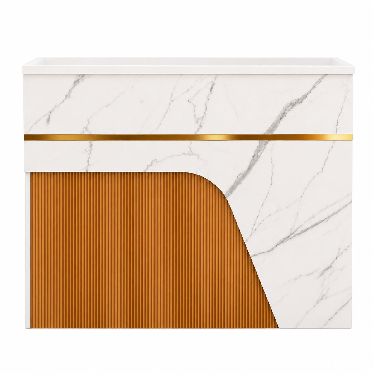 Modern Marble Reception Desk