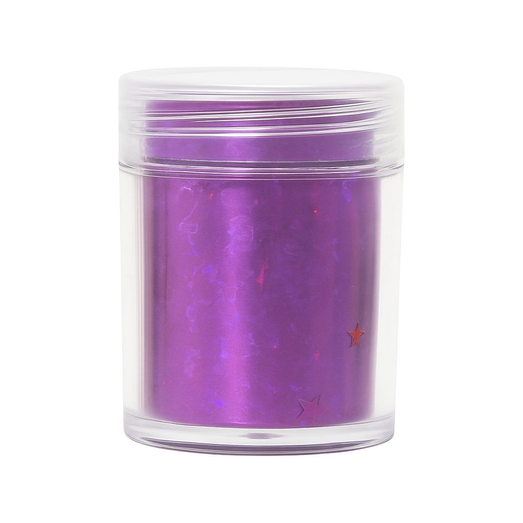 Nail Art Transfer Foil Roll - Purple