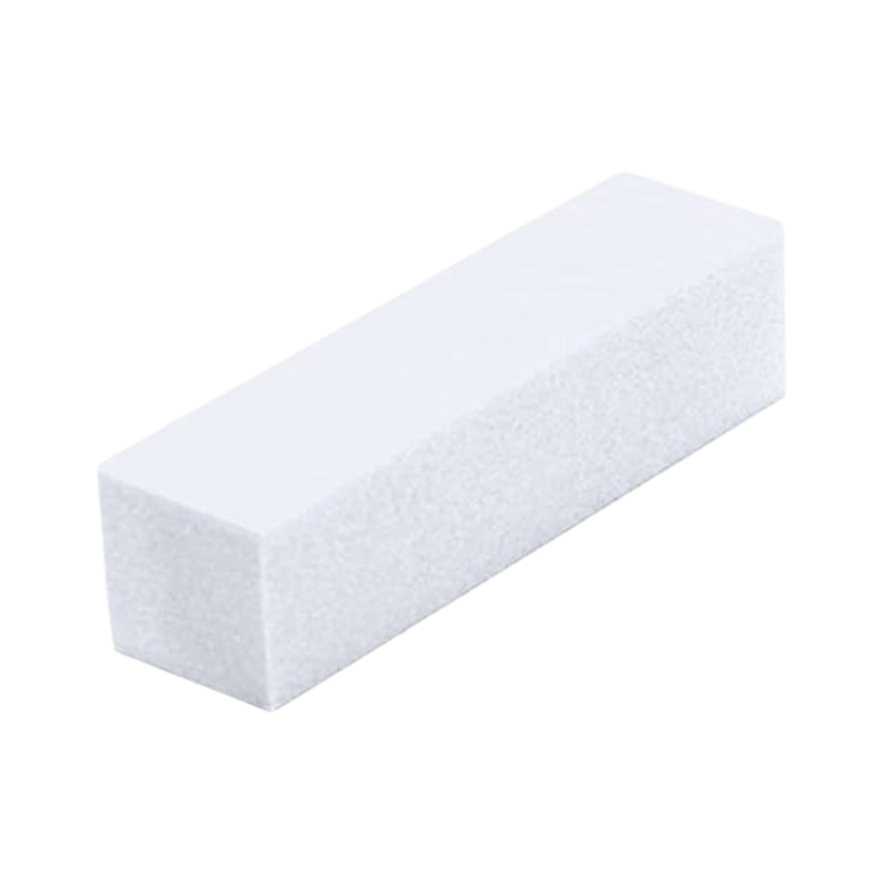 Nail Buffer Block - White