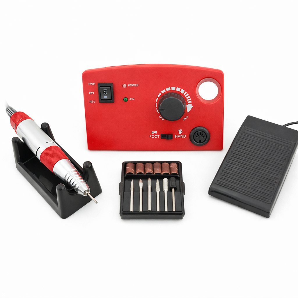 Nail Master Drill Machine - Red