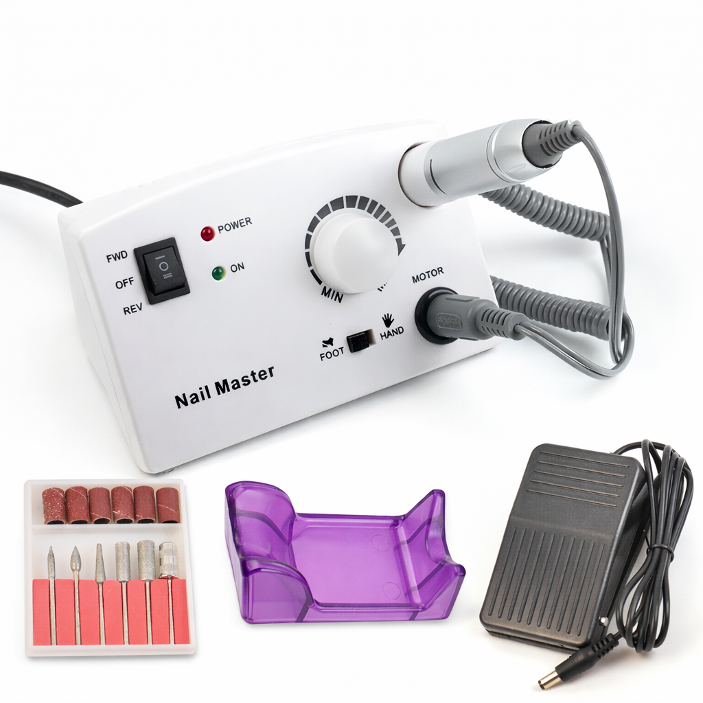 Nail Master Drill Machine - White