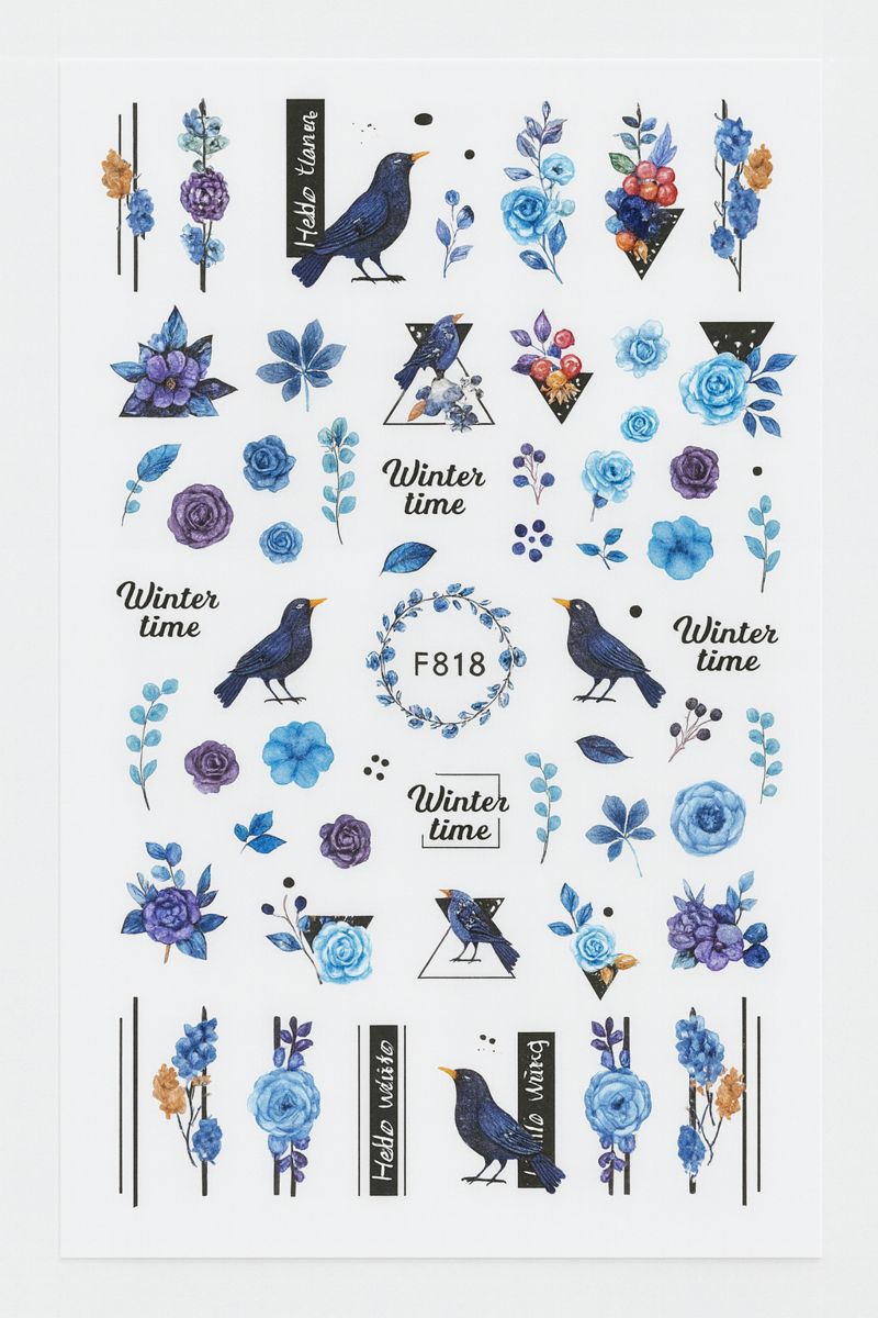 Nail Art Stickers - Birds