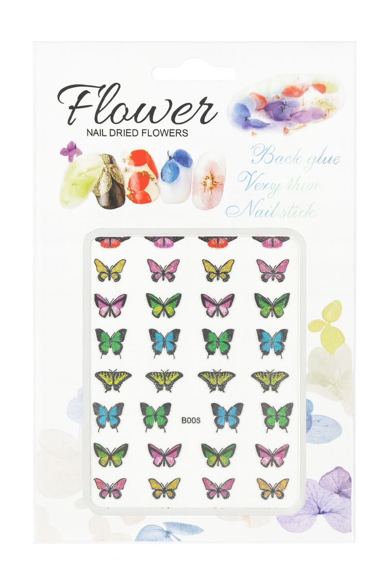 Nail Art Stickers - Butterflies 3