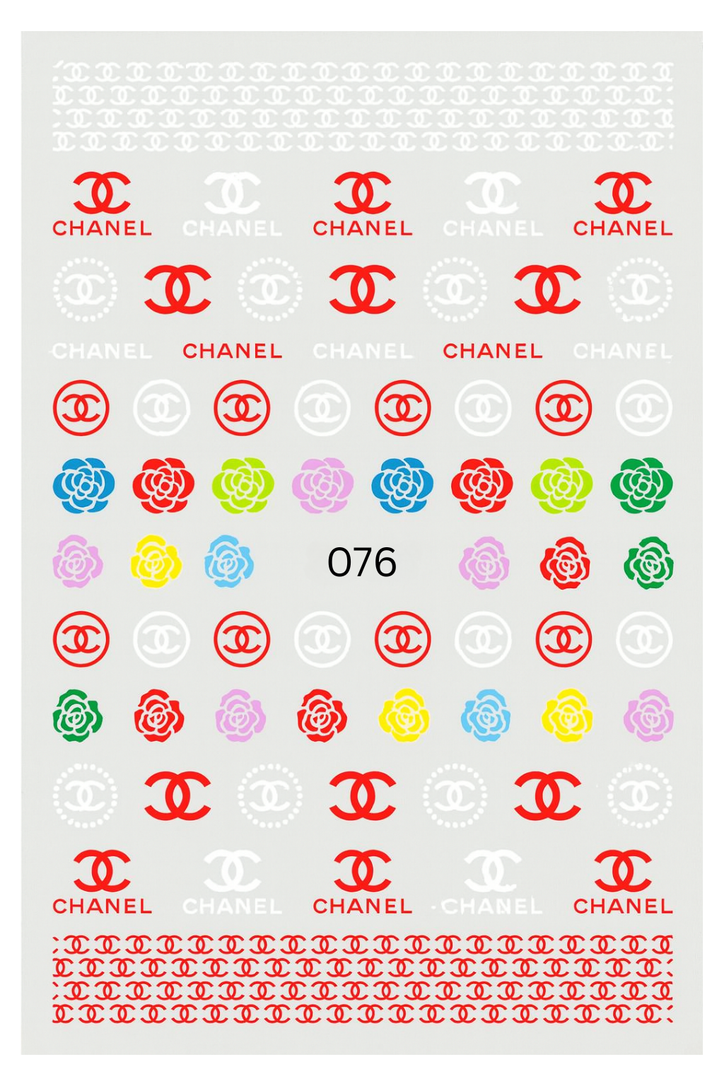 Nail Art Stickers - Chanel
