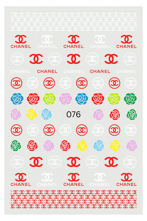 Nail Art Stickers - Chanel
