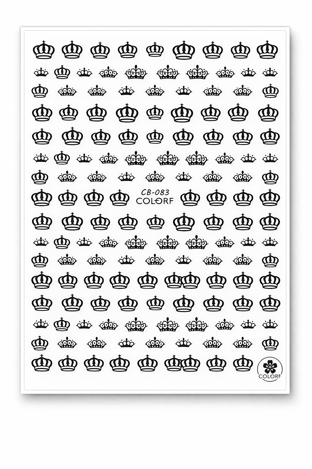 Nail Art Stickers - Crowns