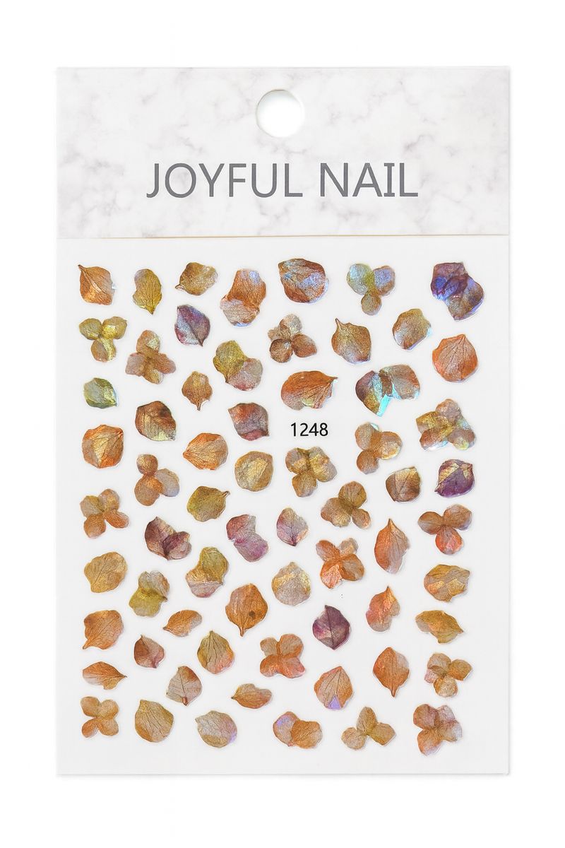 Nail Art Stickers - Dried Flowers