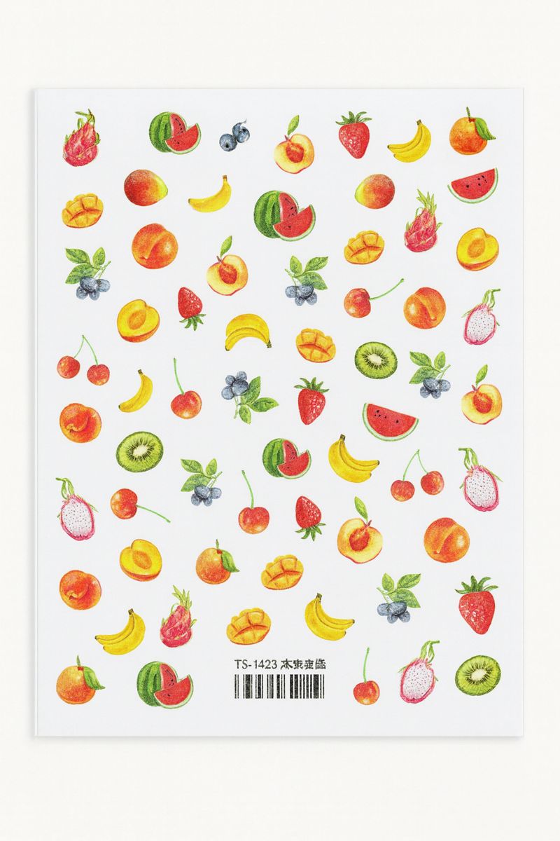 Nail Art Stickers - Fruits