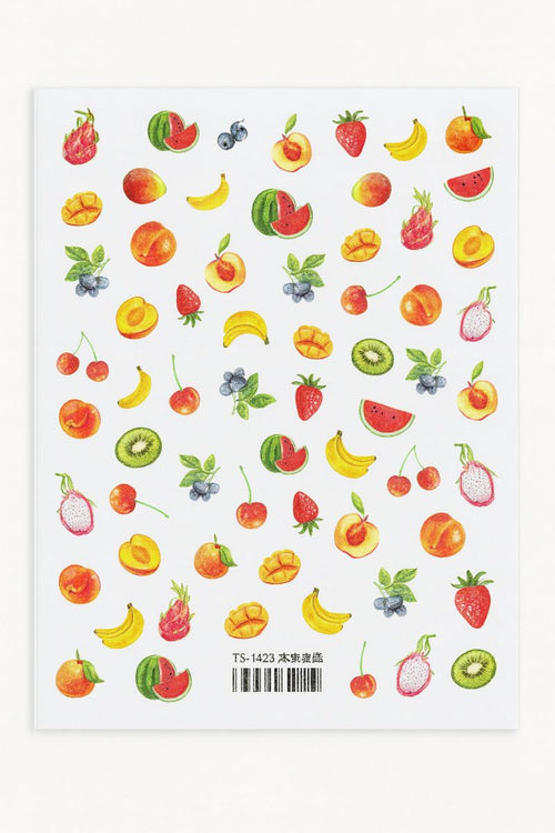 Nail Art Stickers - Fruits