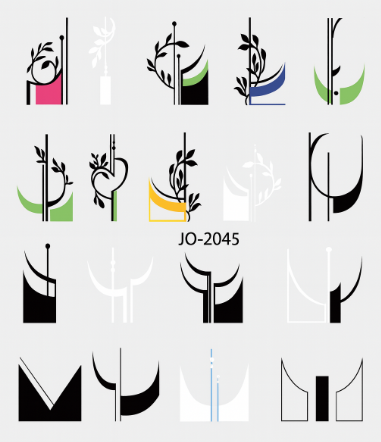 Nail Art Stickers - Graphic 1