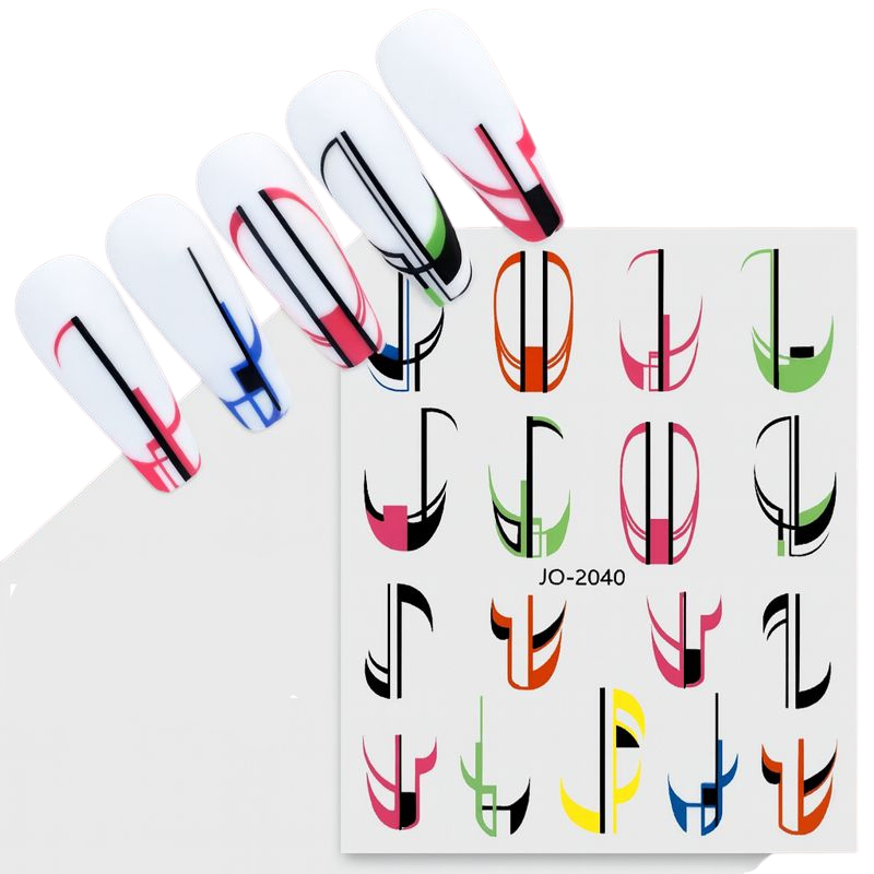 Nail Art Stickers - Graphic 2