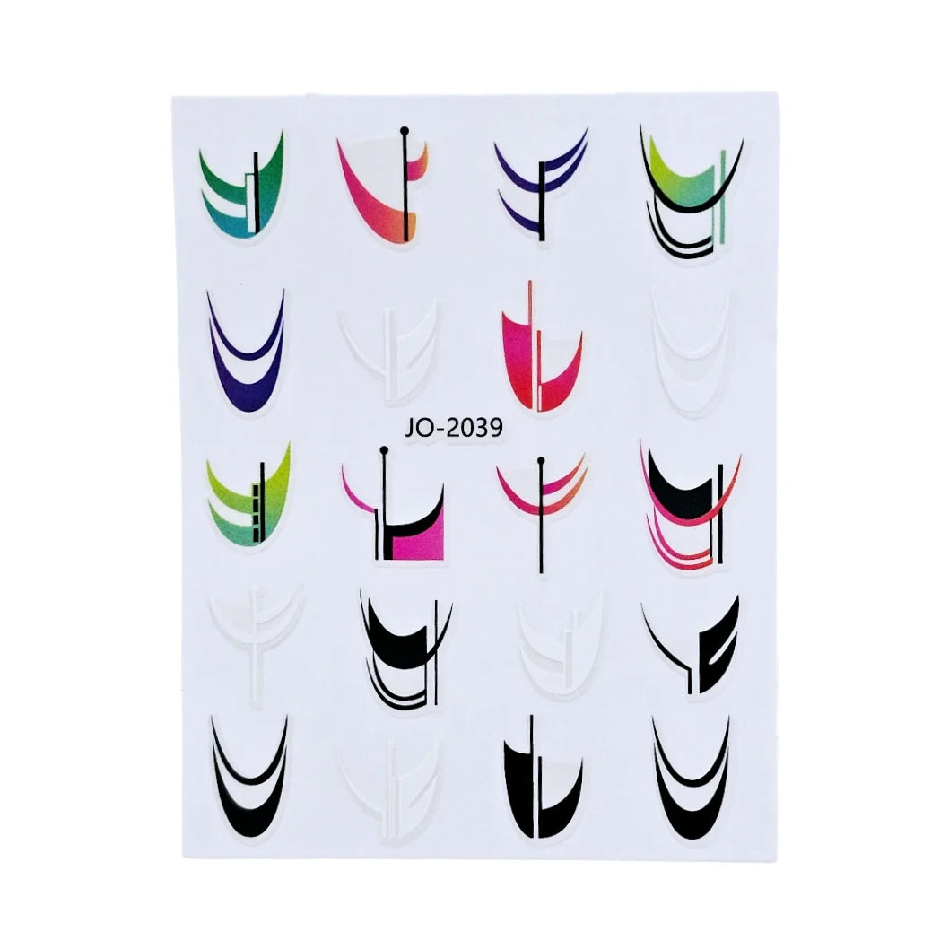 Nail Art Stickers - Graphic 3