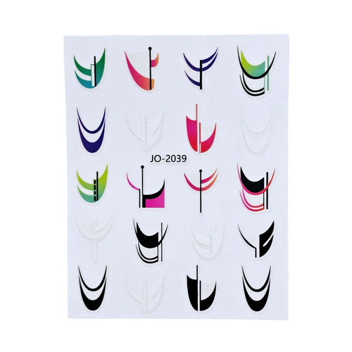 Nail Art Stickers - Graphic 3
