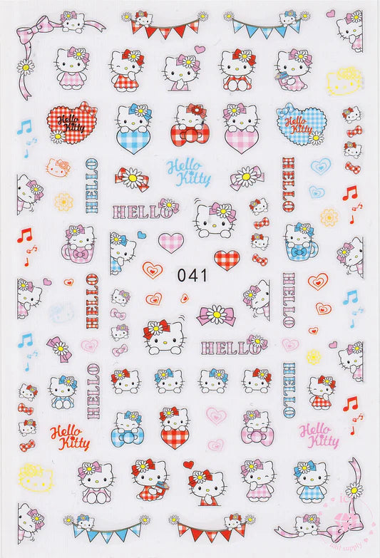 Nail Art Stickers - Hello Kitty