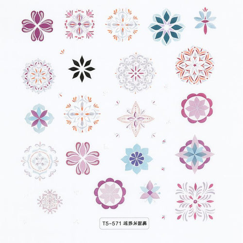 Nail Art Stickers - Mandala