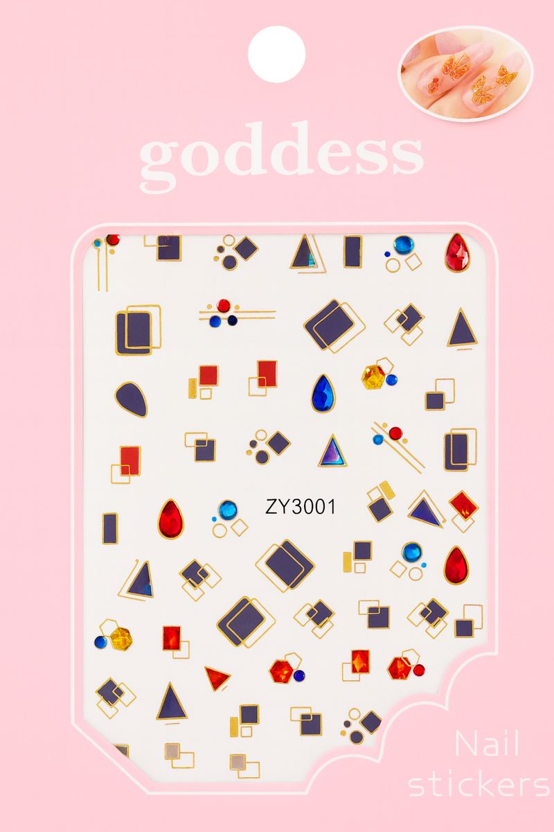 Nail Art Stickers - Outline
