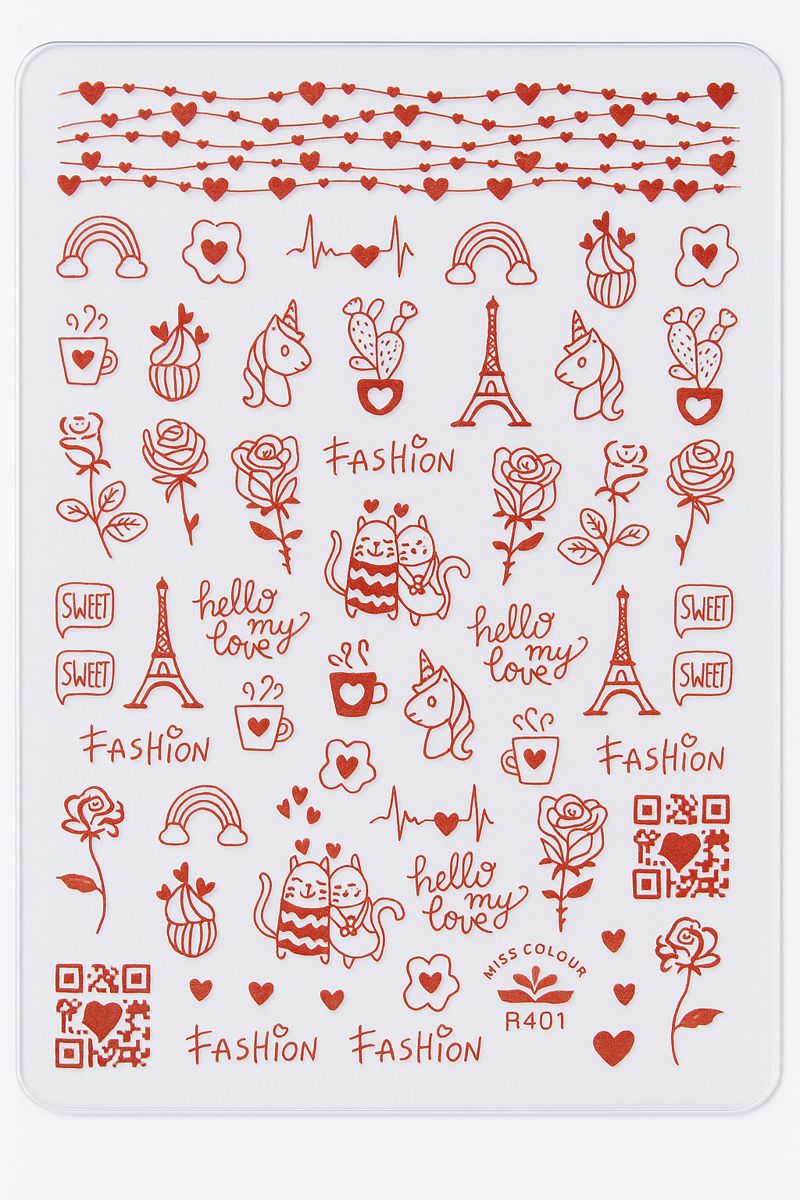 Nail Art Stickers - Paris