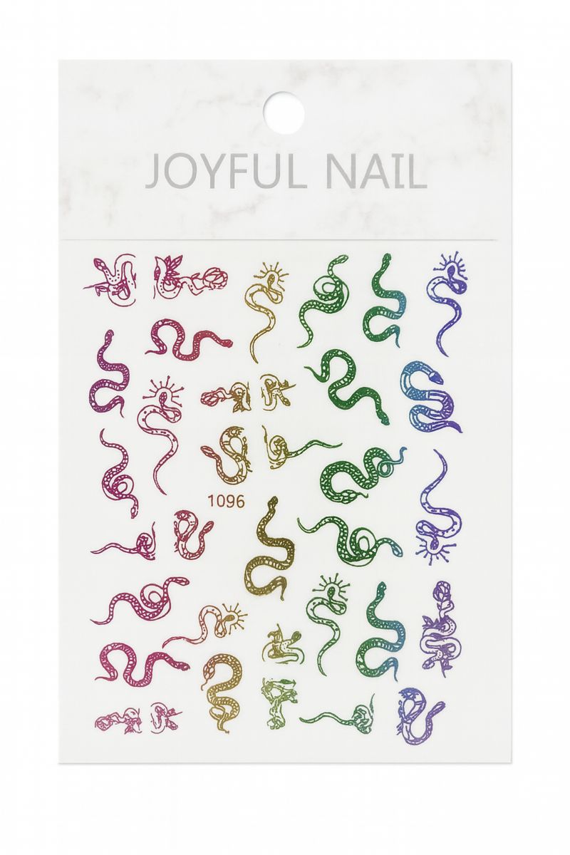 Nail Art Stickers - Snakes
