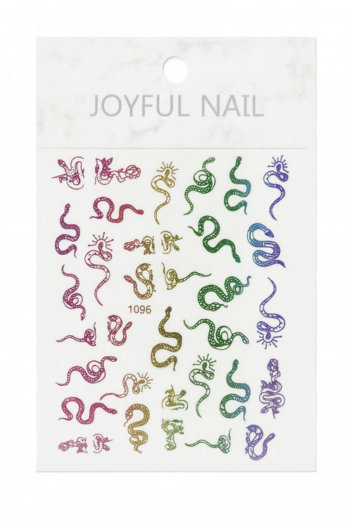 Nail Art Stickers - Snakes