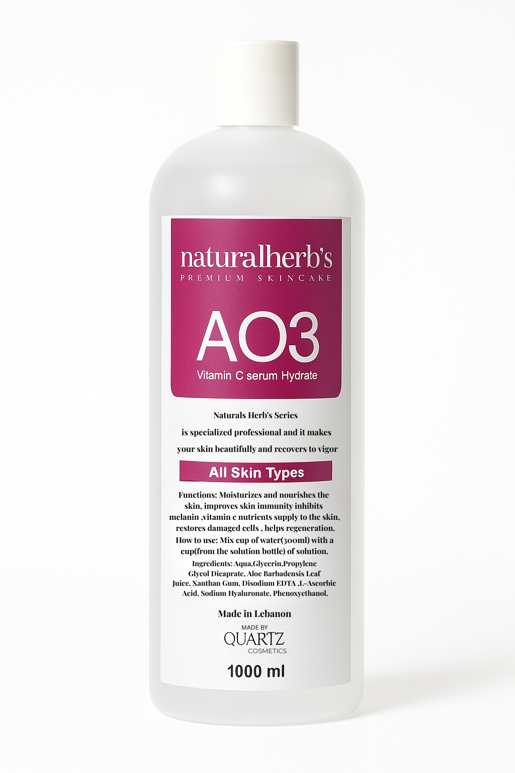 Natural Herb’s AO3 Solution