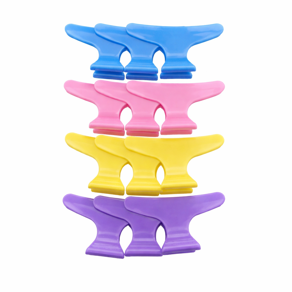 Professional Hair Sectioning Clips - Pastel