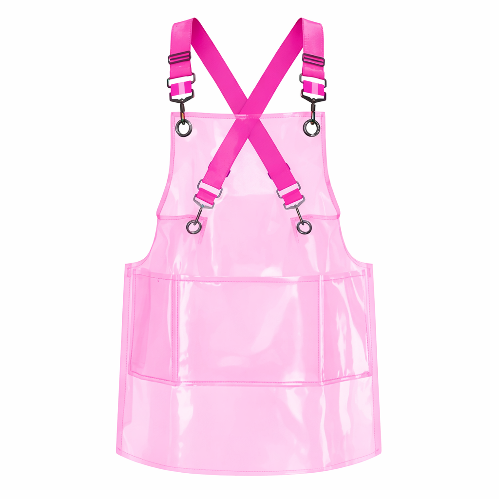 Waterproof Salon Apron - Pink