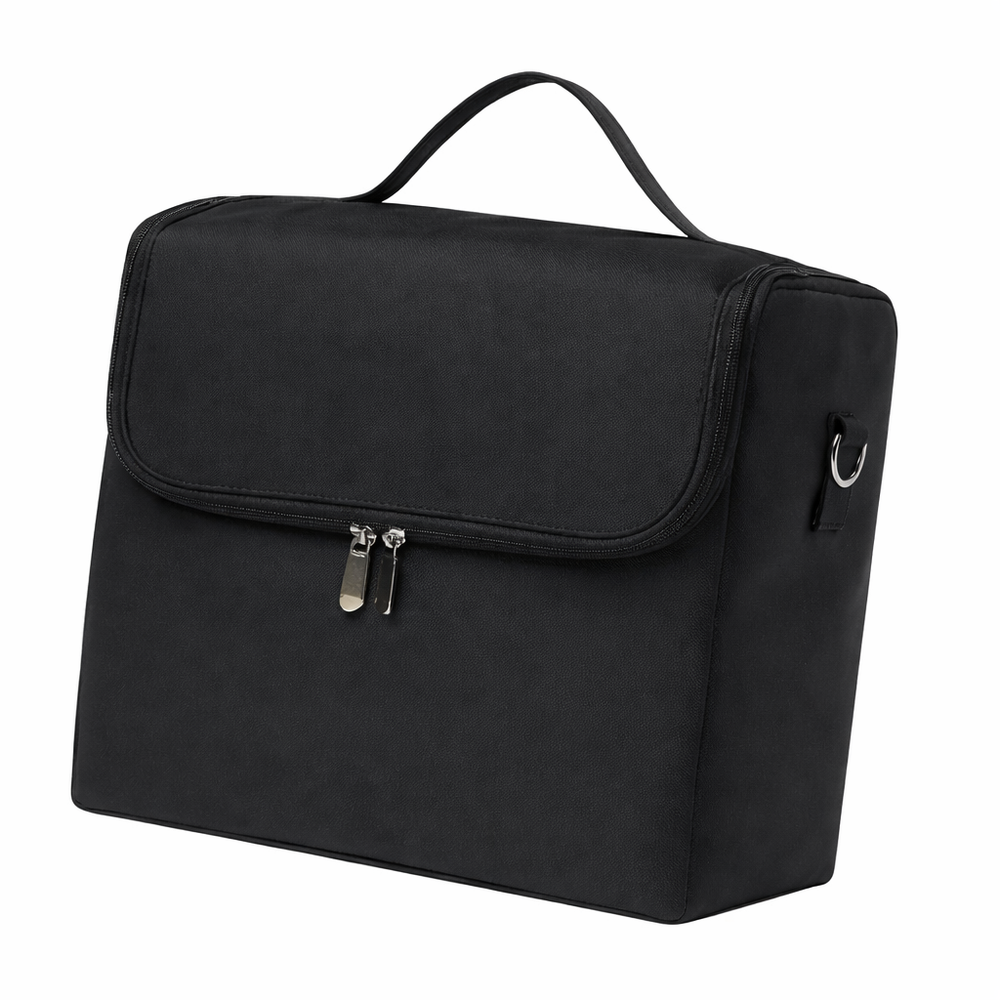 Portable Makeup Storage Bag - Black