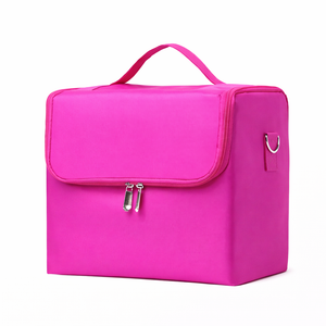 Portable Makeup Storage Bag - Pink