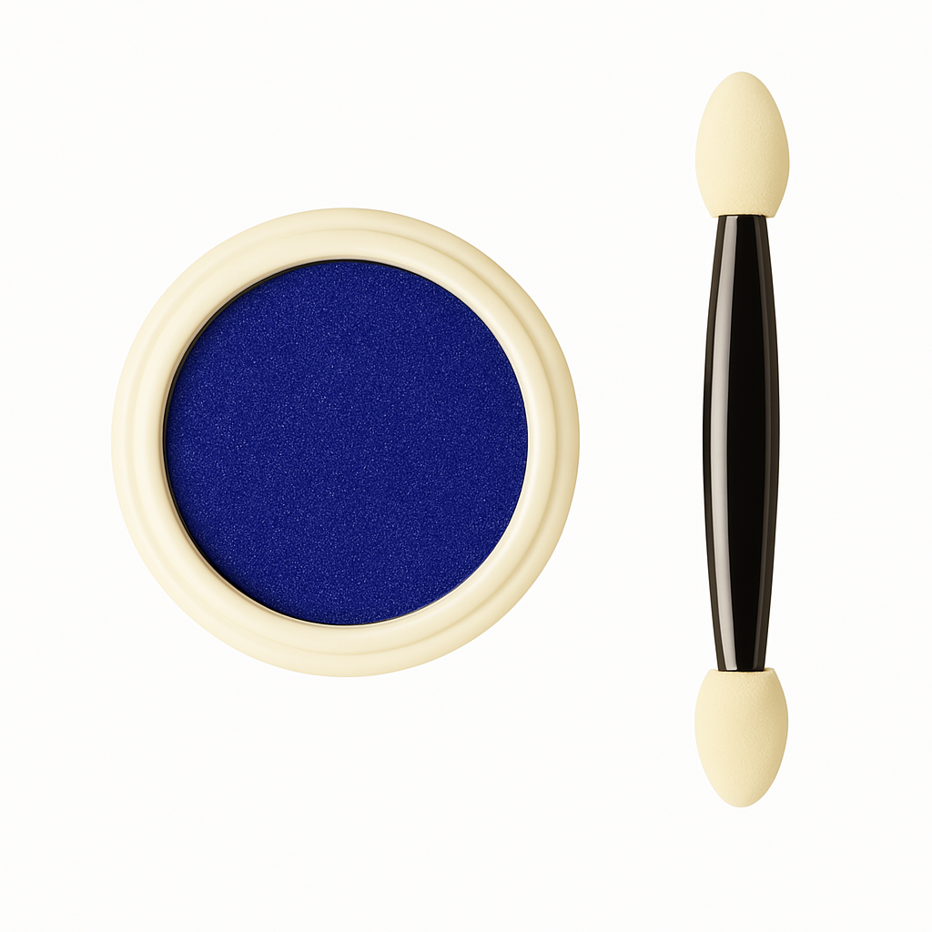 Pressed Mirror Nail Powder - Blue