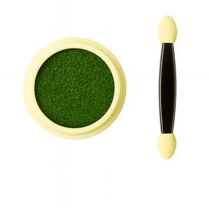 Pressed Mirror Nail Powder - Green