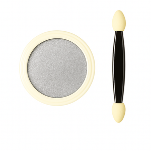 Pressed Mirror Nail Powder - Silver