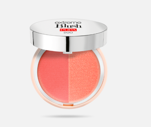 Pupa Milano Extreme Blush Duo - 130 Matt Salmon / Radiant Peach
