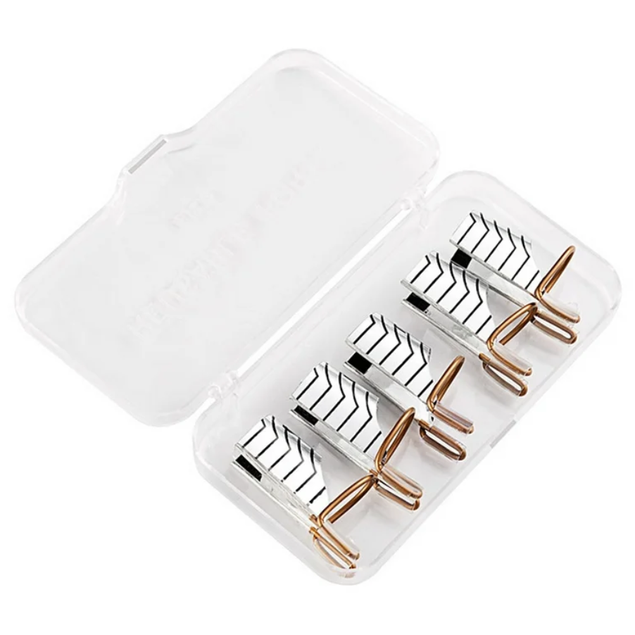 Reusable Adjustable Nail Forms - Silver