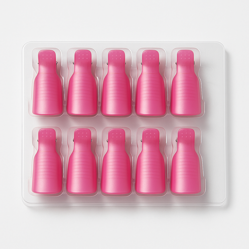 Reusable Nail Polish Remover Clips