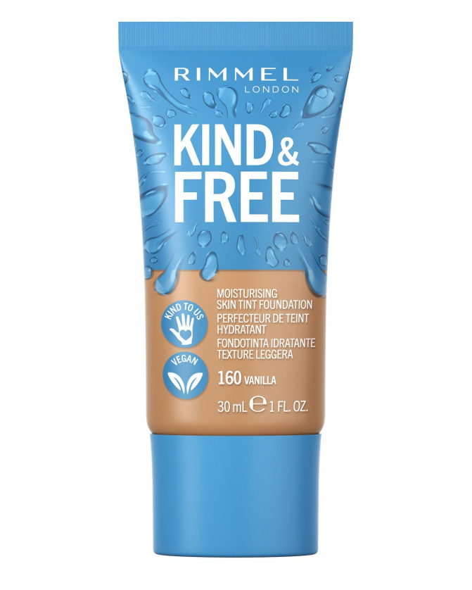 Rimmel Kind & Free Moisturising Skin Tint Foundation - 160 Vanilla