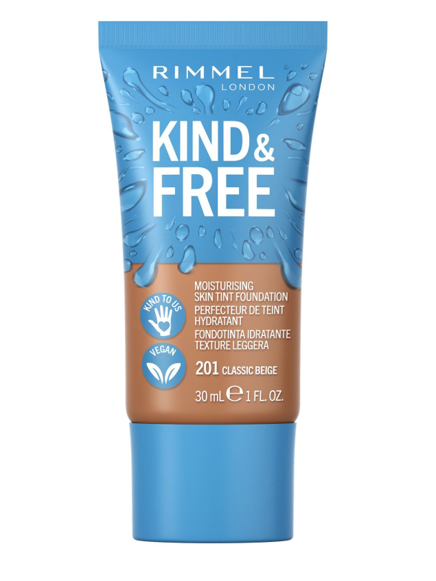 Rimmel Kind & Free Moisturising Skin Tint Foundation - 201 Classic beige