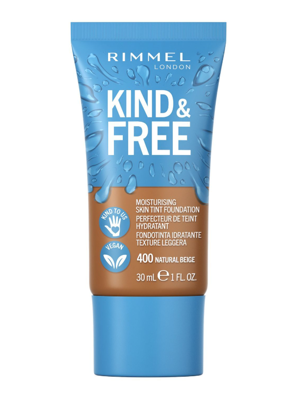 Rimmel Kind & Free Moisturising Skin Tint Foundation - 400 Natural beige