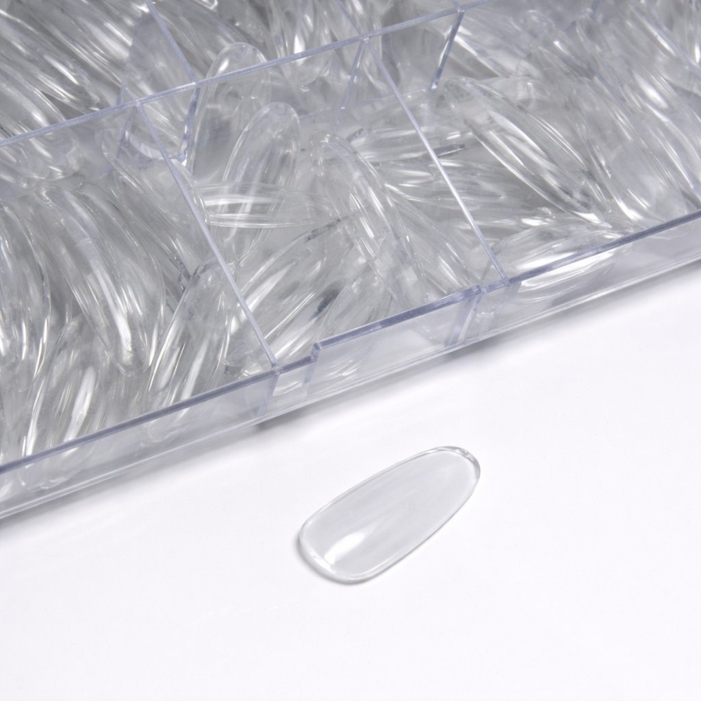 Magnolux Nail Tips Box - Transparent Round