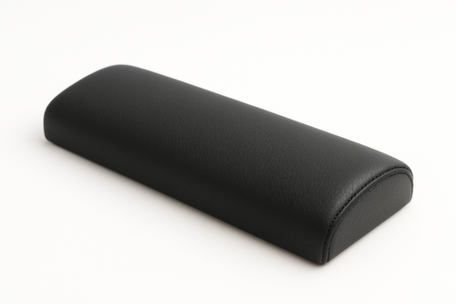 Rounded Manicure Hand Rest - Black