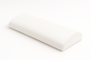 Rounded Manicure Hand Rest - White