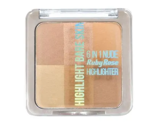 Ruby Rose Bare Skin 6 in 1 Highlighter - 01