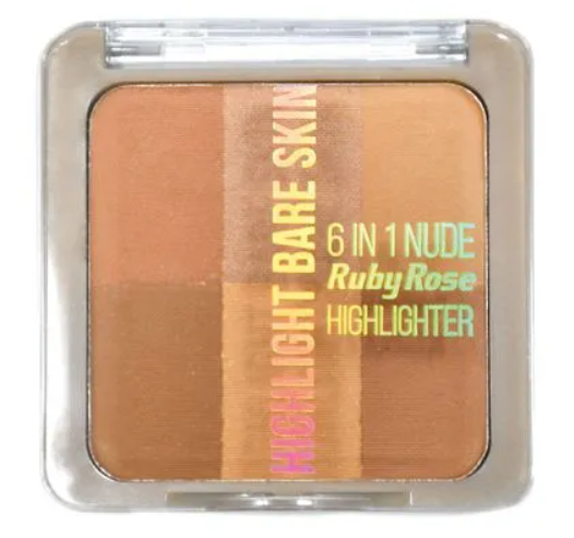 Ruby Rose Bare Skin 6 in 1 Highlighter - 03