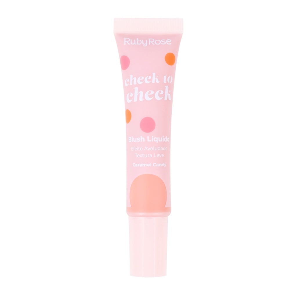 Ruby Rose Cheek-to-Cheek Liquid Blush - Caramel candy