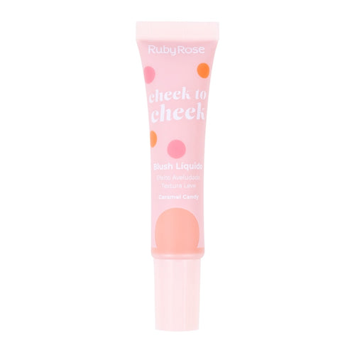 Ruby Rose Cheek-to-Cheek Liquid Blush - Caramel candy