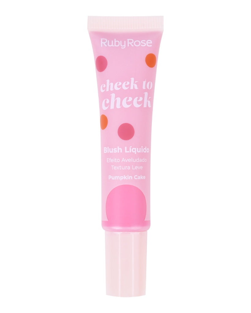 Ruby Rose Cheek-to-Cheek Liquid Blush - Pumpkin cake