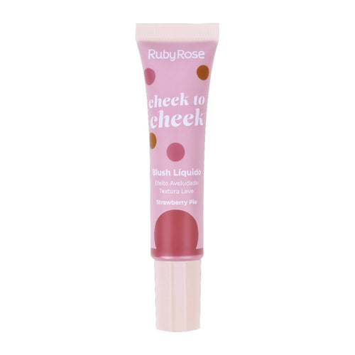 Ruby Rose Cheek-to-Cheek Liquid Blush - Strawberry pie